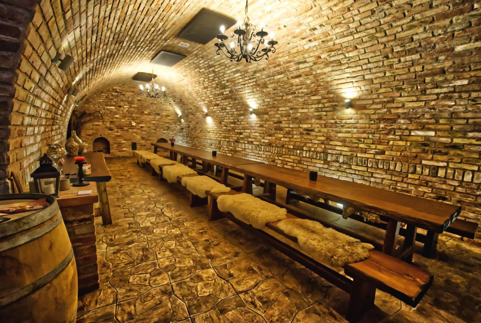 Penzion Vinarstvi Cervinka Horni Vestonice Exterior foto